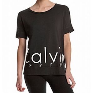 Calvin Klein Performance Logo Short Sleeve T Shirt